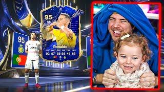 MIA FIGLIA TROVA UN TOTY ma... - FC 24 TOTY PACK OPENING