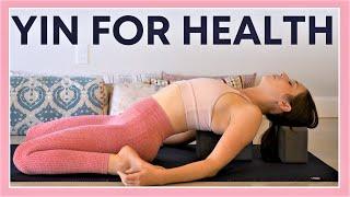 Yin Yoga & Affirmations for HEALTH - Yin Yoga with Blocks