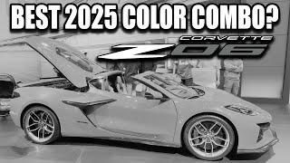 2025 C8 Z06 with NEW Wheels & Crazy Color Combo!