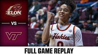 Elon vs. Virginia Tech Full Game Replay | 2024-25 ACC Women's Basketball