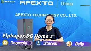 Meet the Elphapex DG Home 1: The Perfect Scrypt Miner for Home Mining!