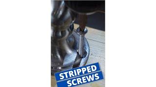 How to Remove a Stripped Screw