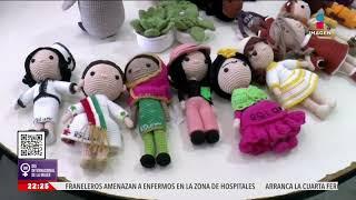 Internas hacen muñecas de macramé inspiradas en mujeres históricas | Imagen Noticias Fin de