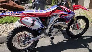 WIZARD BUILT 2005 HONDA CR500 ALUMINUM FRAME CONVERSION WITH NEW 2001 CR500 ENGINE