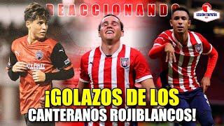 REACCIONANDO a los goles de los juveniles de Chivas el fin de semana