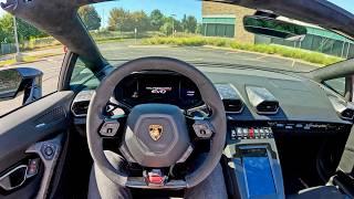 2021 Lamborghini Huracán EVO Spyder - POV Driving Impressions