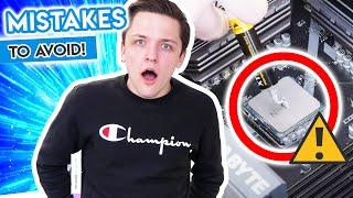 5 Mistakes to AVOID When Building a Gaming PC!  [Common Beginner Errors & How to Avoid Them!]