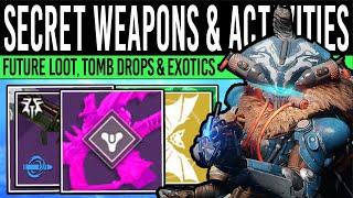 Destiny 2: SECRET REVENANT WEAPONS! New ACTIVITIES, Act 2 Rewards, Perk Rolls & Exotic Mission!