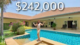 8,900,000 THB ($242,000) Classic Pool Villa for Sale in Hua Hin, Thailand