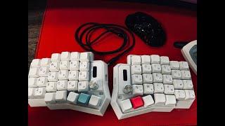 эргономичная клавиатура ergohaven split keyboard k:03 модифицированная