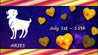 Aries (July 1st  - 15th) Them WANTING CONTROL OVER YOU and the situation. Strong DESIRE & PASSION