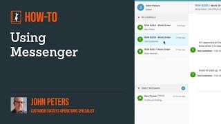 Using Messenger in Shop-Ware's Shop Management Software