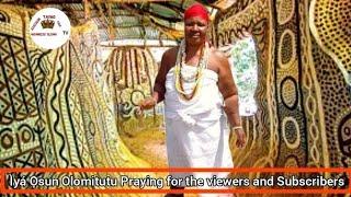 Ìyá Ọ̀sun Olomitutu Praying for viewers that Subscribe  | ATYHO TV  |