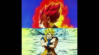 Hardwork and talent side by side ️ #viralshorts #shortsfeed #dbs #goku #vegeta #trending