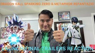 Reacting to the launch trailers of Dragon Ball Sparking Zero and Metaphor ReFantazio