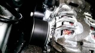 Whining Whizzing sound alternator bearing noise