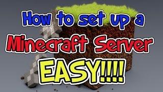 How to make a Minecraft server 1.9/1.9.4 Bukkit/Spigot EASY!!!!!!