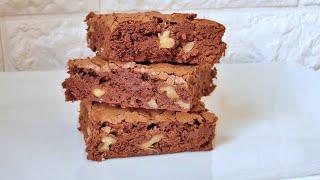 Brownie de chocolate sin mantequilla