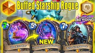 Buffed Thief Starship Rogue Deck Is Actually So Good To Play At The Great Dark Beyond | Hearthstone