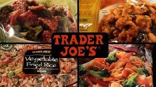 Trader Joe's Chicken Chow Mein, Orange Chicken, Vegetable Fried Rice, Beef & Broccoli Taste Test!!