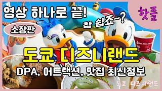 【EN/JP】초간단 도쿄 디즈니랜드 공략집! DPA /40주년패스/인기어트랙션/인기맛집메뉴/15개의 어트랙션 후기까지 싹 정리