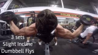 Road to Mr Universe: Calum von Moger Chest Workout