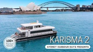 Karisma 2 | Private Event Boat Hire | Sydney Harbour Days