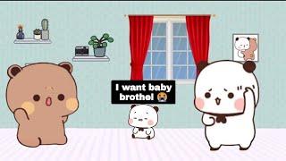 Baby Milli Want Little Brother | BubuDudu And Milli | 3D Animation | BubuDudu_MHM