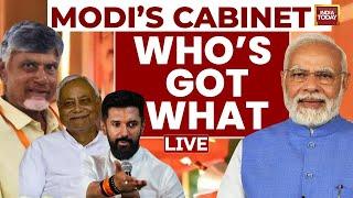 Modi Cabinet 3.0: No Change In Big 4; Full List Of Ministers And Their Portfolios | India Today Live