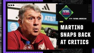 Tata Martino SNAPS BACK after Mexico’s loss to Colombia! Futbol Americas reacts | ESPN FC