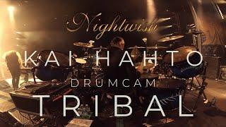 NIGHTWISH Kai Hahto Drumcam 'Tribal' / Knotfest Finland 2022