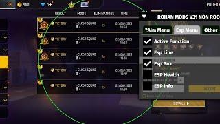 FREE FIRE NEW MODS MENU  100% ANTIBANNED ANTIBLACKLIST ! CS+BR RANK WORKING  AUTO KILL SPEED 10×