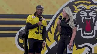 Tiger-Cats Time Out with Patrice Whiffen: Tyreik McAllister