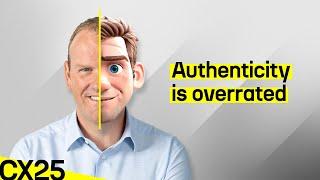 Authenticity is Overrated, A Customer Experience Trend for 2025 by Steven Van Belleghem