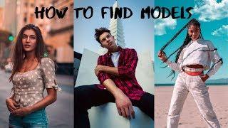 How to Find Models for  Photoshoots