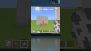 La logique Minecraft… #minecraft  #logique