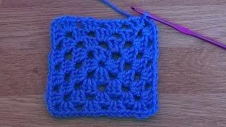 Basic Granny Square - Crochet Tutorial for Beginners