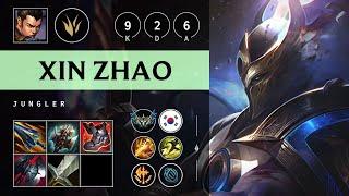 Xin Zhao Jungle vs Lee Sin - KR Challenger Patch 25.12