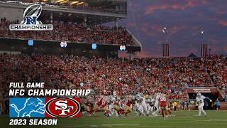 Detroit Lions vs. San Fransisco 49ers NFC Championship FULL GAME | 2023 NFL Postseason