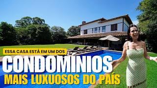 HOUSE FOR SALE FOR R$ 45,000,000.00 WITH VIEW OF THE GOLF COURSE IN THE LUXURIOUS FAZENDA BOA CON...