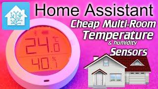 Home Assistant: Cheap multi-room Temperature Sensors (Xiaomi Mijia BLE ESP32)