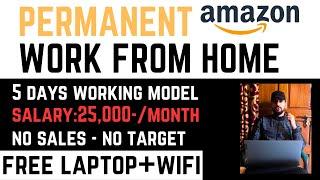 Amazon Permanent Work From Home Jobs 2024