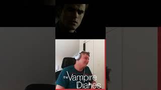 Stelena break up (round 1) #thevampirediaries #tvshowreaction