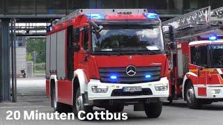 [Reserve RTW's, Leih-HLF, uvm.] Einsatzfahrten in Cottbus | Feuerwehr Cottbus, Polizei, uvm. |