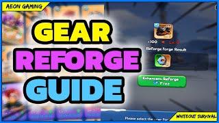 Wrong Hero Gear Upgrade? Fix it by Knowing more about Gear Reforge! - Whiteout Survival Guide & Tips