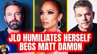 JLo BEGS Matt Damon To Talk To Ben| Tear-Filled Emotional HOUR Convo|Hopes He Mediate Reunion