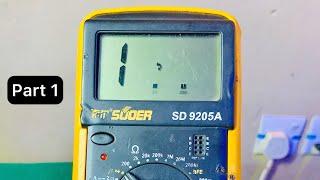 The Meaning of Multimeter ( part 1 )