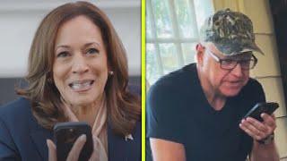 Watch Kamala Harris Ask Tim Walz to Be Her VP