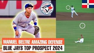 Manuel Beltre - Defense Toronto Blue Jays Class A 2024