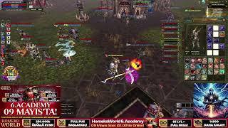 HomekoWorld 6.Academy Alev Alev Açıldı! | %500 Daha Kolay! | Full PUS Başlangıç! #knightonline #hkw